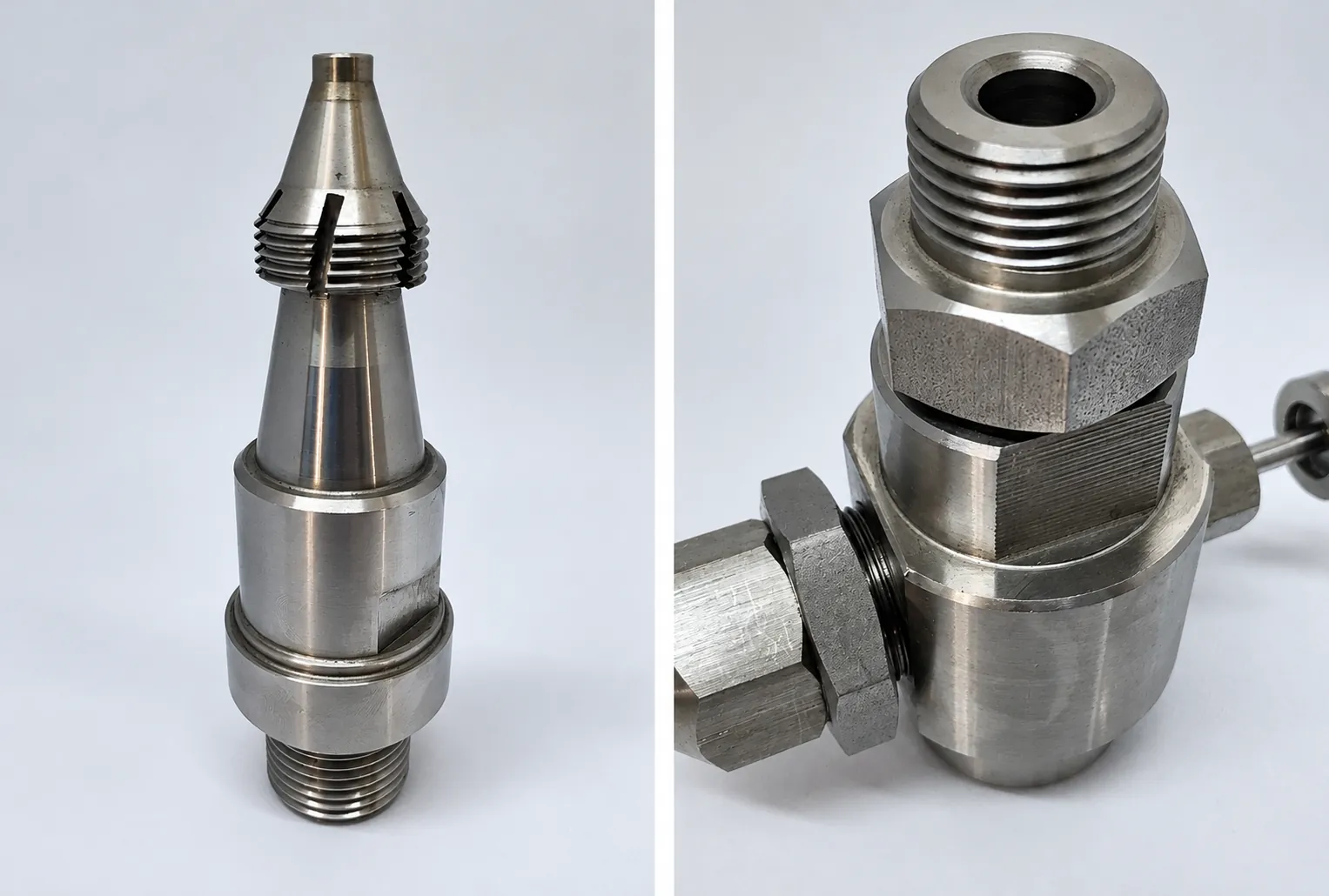 İmalat örneği 2: işlenmiş metal parçalar